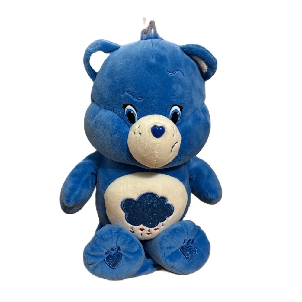 Care Bear GRUMPY BLUE RAINCLOUD TALKING SINGING DANCE Animated